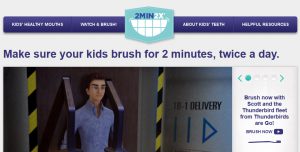 Screenshot of 2min2x website