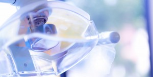 closeup of dental equipment
